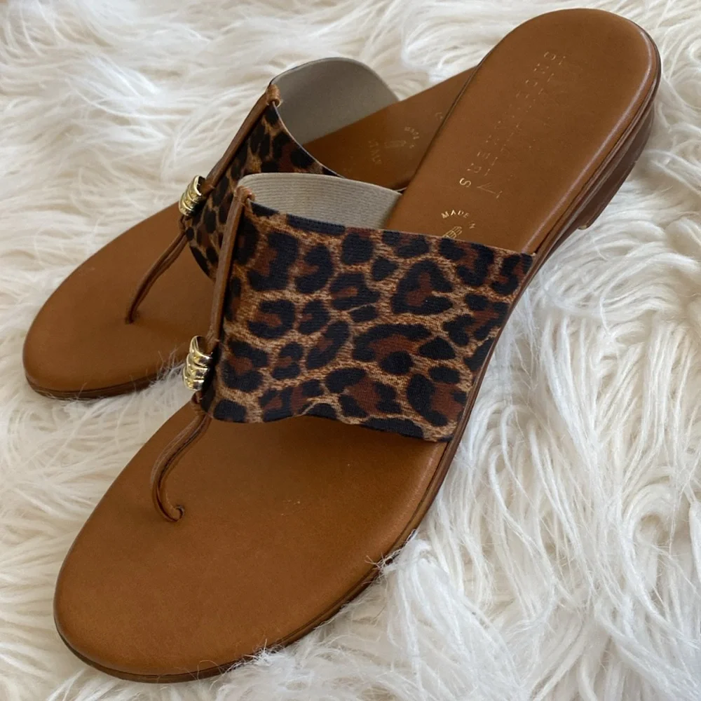 ITALIAN shoemaker sliding sandals